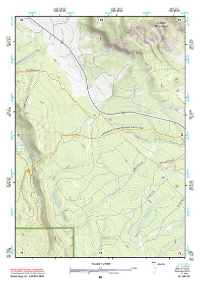 36106SW Page 66 Abiquiu Topo Preview 1