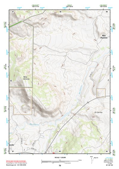 36106SW Page 70 Abiquiu Topo Preview 1
