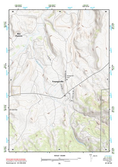 36106SW Page 71 Abiquiu Topo Preview 1