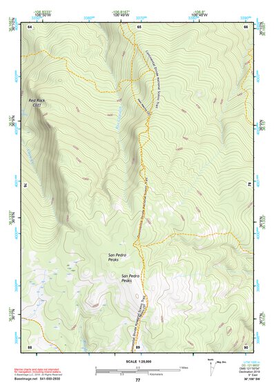 36106SW Page 77 Abiquiu Topo Preview 1