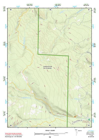 36106SW Page 78 Abiquiu Topo Preview 1