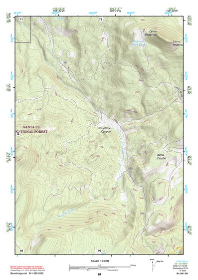 36106SW Page 84 Abiquiu Topo Preview 1