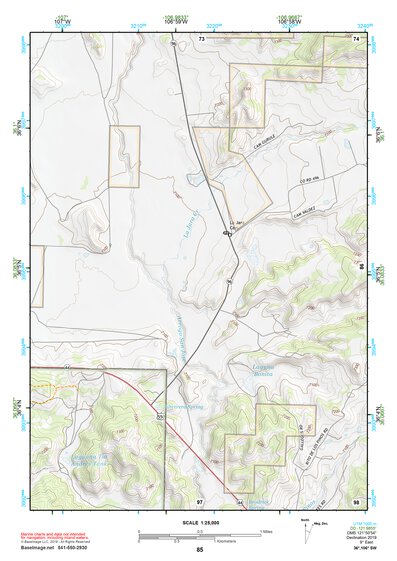 36106SW Page 85 Abiquiu Topo Preview 1