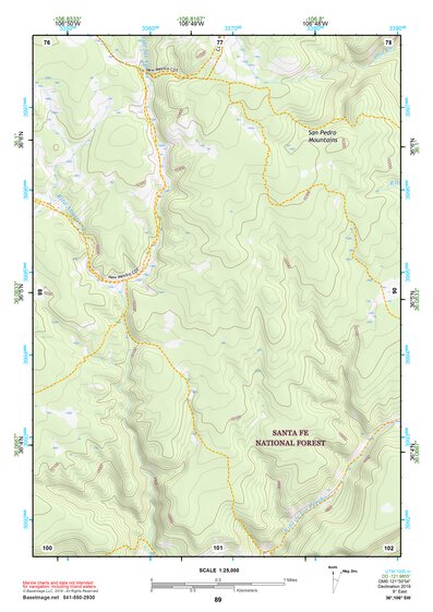 36106SW Page 89 Abiquiu Topo Preview 1