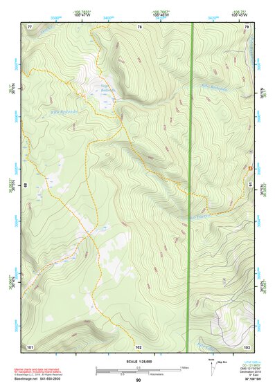 36106SW Page 90 Abiquiu Topo Preview 1