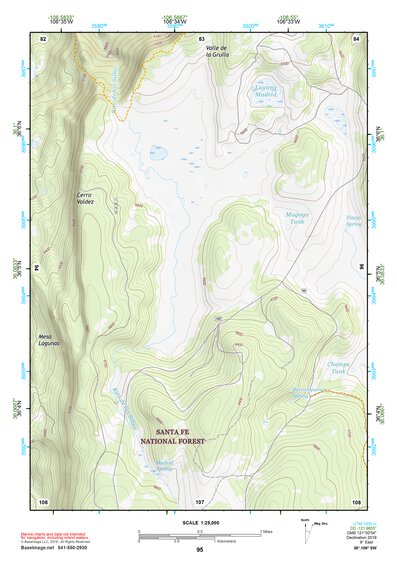 36106SW Page 95 Abiquiu Topo Preview 1
