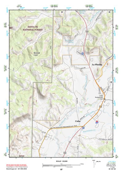 36106SW Page 97 Abiquiu Topo Preview 1