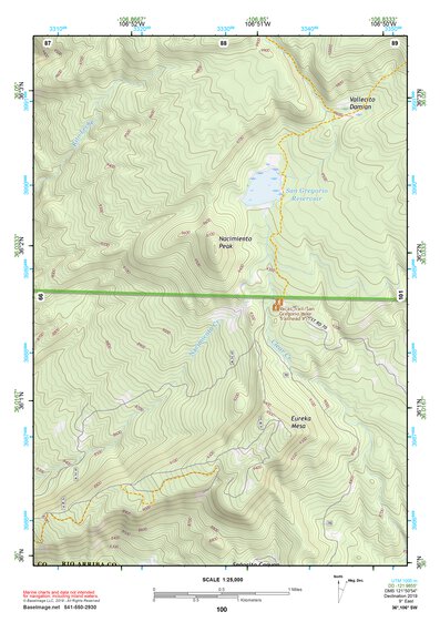 36106SW Page 100 Abiquiu Topo Preview 1