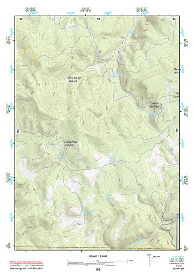 36106SW Page 105 Abiquiu Topo Preview 1