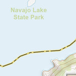 36107NE Page 2 Navajo Reservoir Topo Preview 2