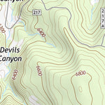 36107NE Page 7 Navajo Reservoir Topo Preview 3