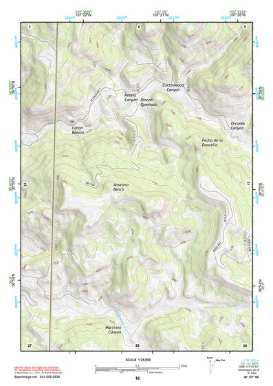 36107NE Page 16 Navajo Reservoir Topo Preview 1