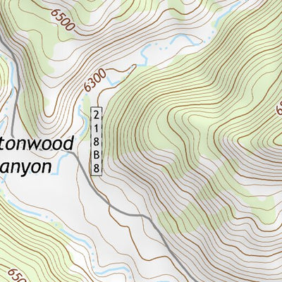 36107NE Page 16 Navajo Reservoir Topo Preview 3