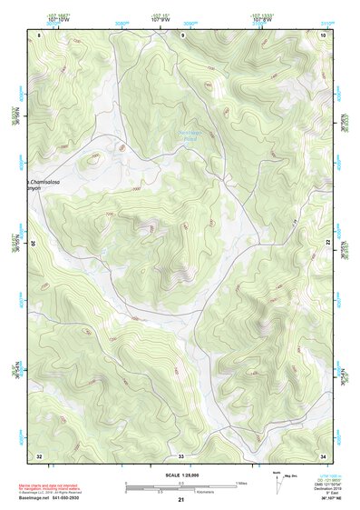 36107NE Page 21 Navajo Reservoir Topo Preview 1