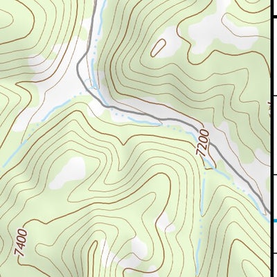 36107NE Page 22 Navajo Reservoir Topo Preview 3