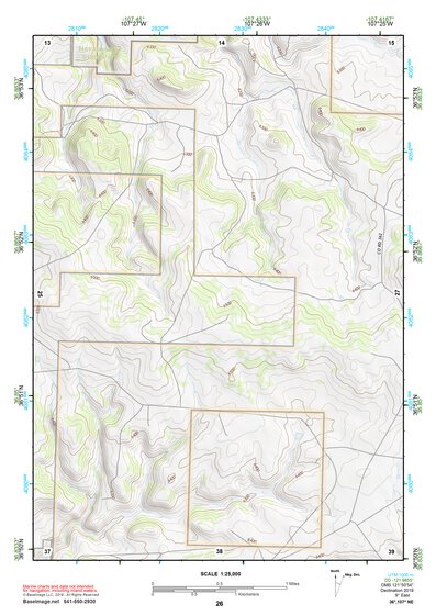 36107NE Page 26 Navajo Reservoir Topo Preview 1