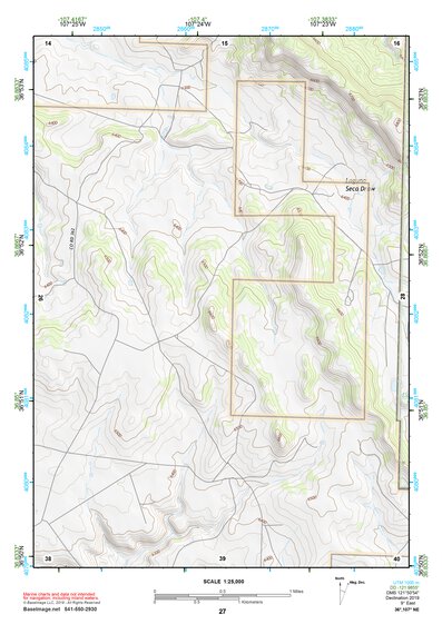 36107NE Page 27 Navajo Reservoir Topo Preview 1