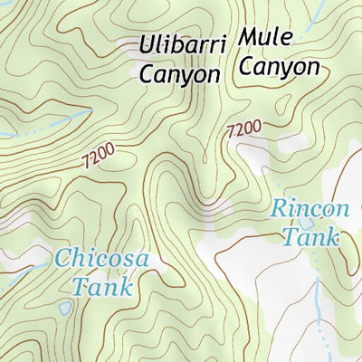 36107NE Page 32 Navajo Reservoir Topo Preview 3