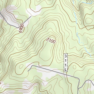 36107NE Page 41 Navajo Reservoir Topo Preview 2