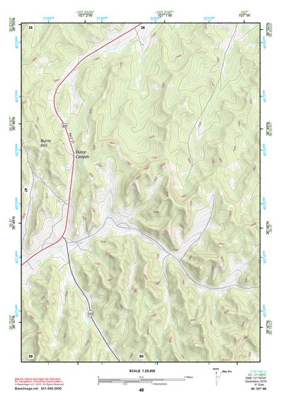 36107NE Page 48 Navajo Reservoir Topo Preview 1