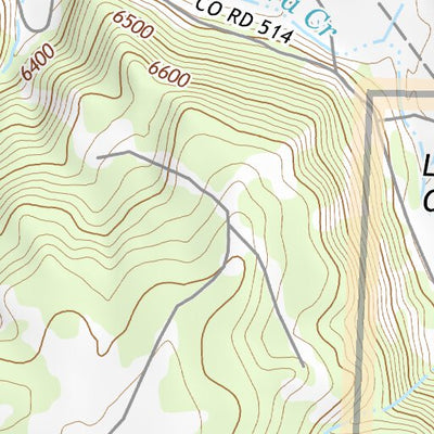 36107NE Page 52 Navajo Reservoir Topo Preview 2