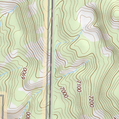 36107NE Page 53 Navajo Reservoir Topo Preview 3