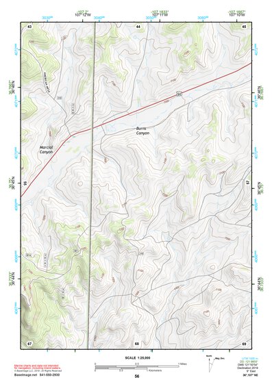 36107NE Page 56 Navajo Reservoir Topo Preview 1
