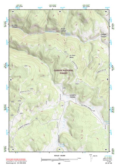 36107NE Page 67 Navajo Reservoir Topo Preview 1