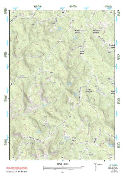 36107NE Page 78 Navajo Reservoir Topo Preview 1