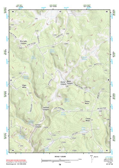 36107NE Page 79 Navajo Reservoir Topo Preview 1