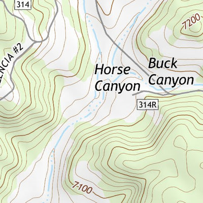 36107NE Page 79 Navajo Reservoir Topo Preview 2