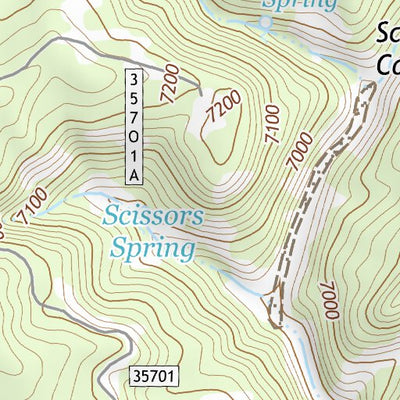 36107NE Page 79 Navajo Reservoir Topo Preview 3