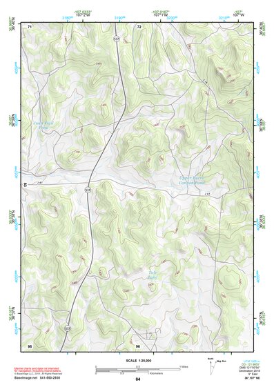 36107NE Page 84 Navajo Reservoir Topo Preview 1