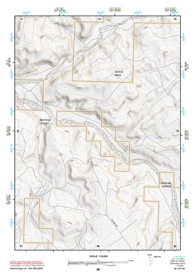 36107NE Page 86 Navajo Reservoir Topo Preview 1