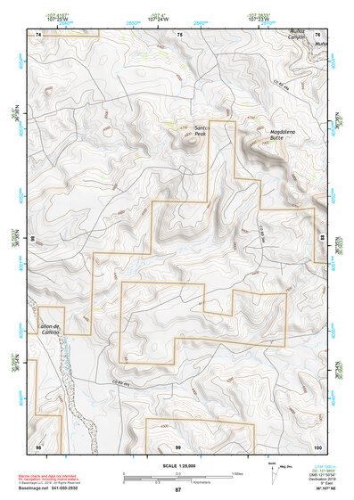 36107NE Page 87 Navajo Reservoir Topo Preview 1