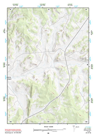 36107NE Page 95 Navajo Reservoir Topo Preview 1