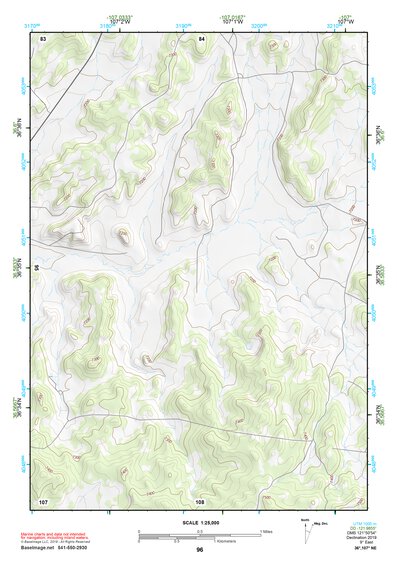 36107NE Page 96 Navajo Reservoir Topo Preview 1