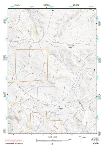 36107NE Page 97 Navajo Reservoir Topo Preview 1