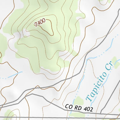 36107NE Page 108 Navajo Reservoir Topo Preview 2