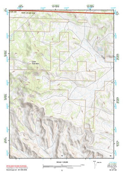 36107NW Page 1 Navajo Reservoir Topo Preview 1