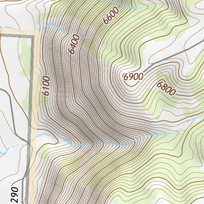 36107NW Page 4 Navajo Reservoir Topo Preview 3