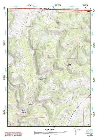 36107NW Page 8 Navajo Reservoir Topo Preview 1