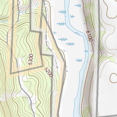 36107NW Page 10 Navajo Reservoir Topo Preview 2