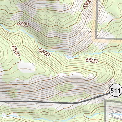 36107NW Page 10 Navajo Reservoir Topo Preview 3