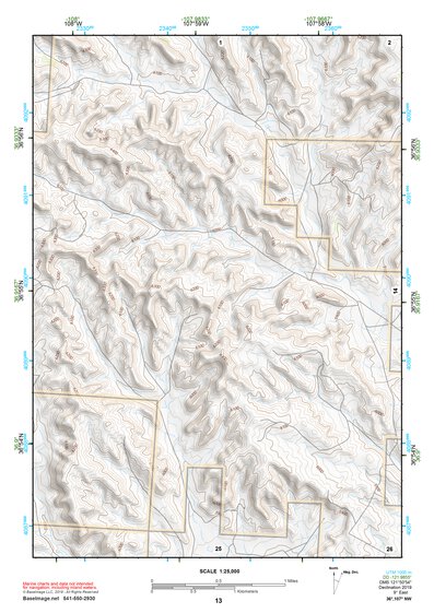 36107NW Page 13 Navajo Reservoir Topo Preview 1