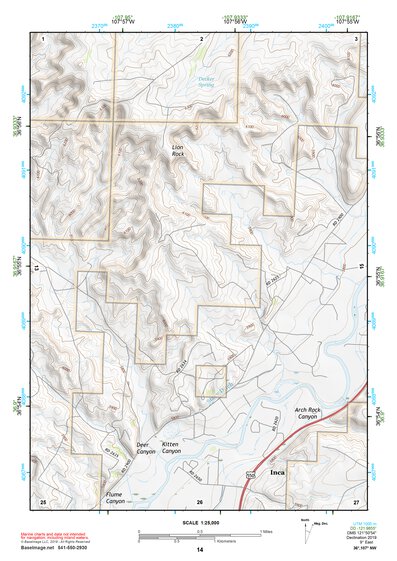 36107NW Page 14 Navajo Reservoir Topo Preview 1