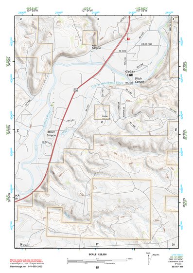 36107NW Page 15 Navajo Reservoir Topo Preview 1