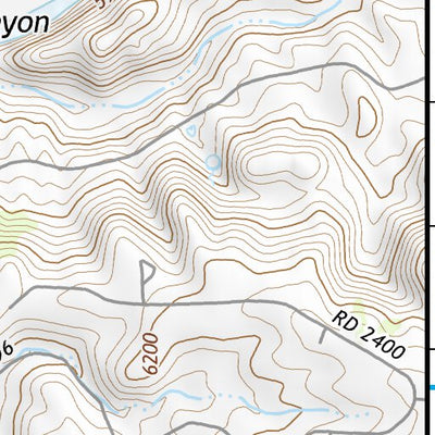 36107NW Page 15 Navajo Reservoir Topo Preview 3