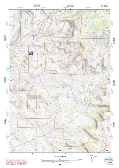 36107NW Page 16 Navajo Reservoir Topo Preview 1