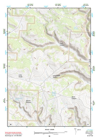 36107NW Page 18 Navajo Reservoir Topo Preview 1